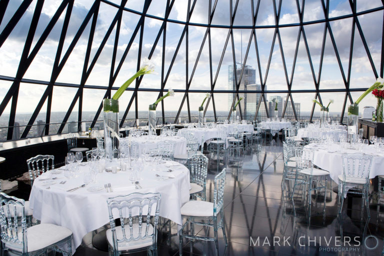 Photographer for Gala Dinner at Searcy's, The Gherkin.